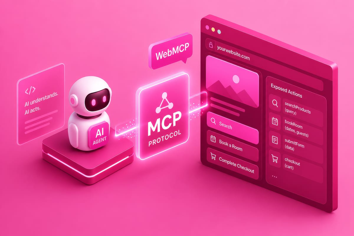 AI agents are starting to browse, book, search and interact online. WebMCP is helping them do it properly.